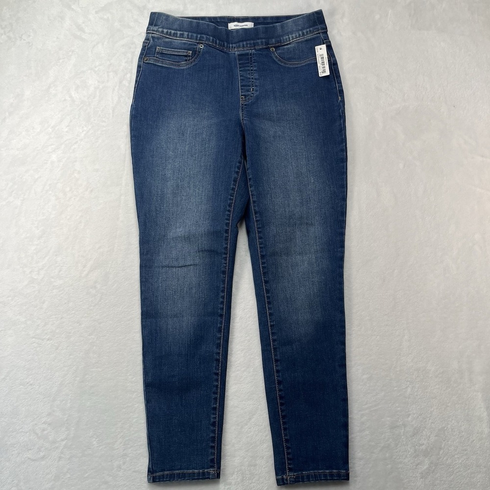 Amazon Essentials‎ Medium Wash Jegging Womens 8 Short Denim Pull On Basics